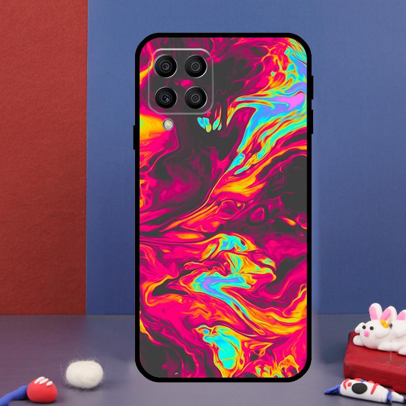 Psychedelic trippy abstract art For Samsung Galaxy M33 M13 M23 M53 M15 M55 M31 M51 M14 M34 M54 M20 M30s M32 M52 Phone Case
