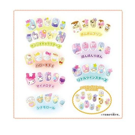 Aqua Nail Sanrio Characters Studio AQ-N02 ST Mark Certification 6 years older Toy Water Making Cosmetic EPOCH