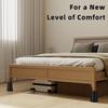 Heavy Duty Bed Riser Adjustable Furniture Leg Extender 4pcs Stand for Sofa Couch Chair Desk Table Extra Storage Space Under Bed