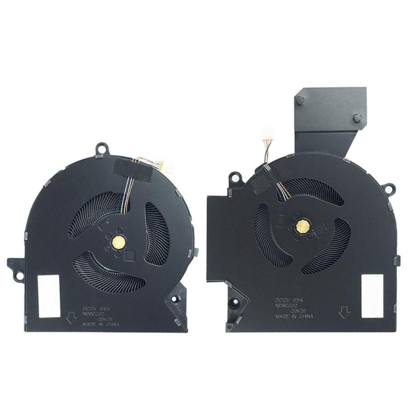 Replacement Laptop CPU GPU Cooling Fan Laptop Notebook Graphics Card Radiators Cooling Fan for OMEN 16-B 16-C M75487-001 1