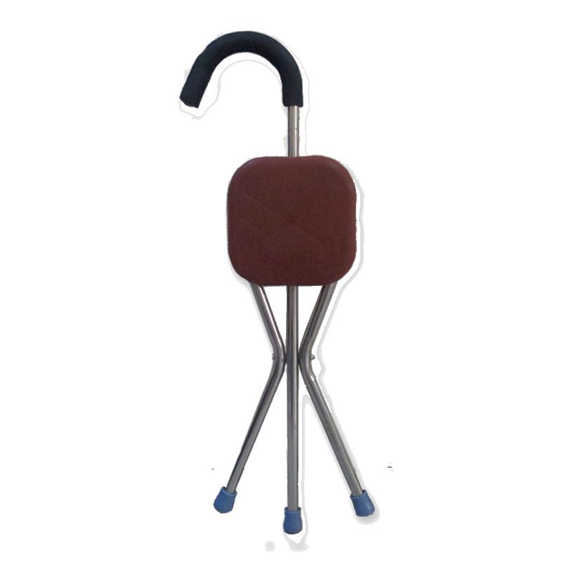 Stainless Steel Cane Stool for Seniors