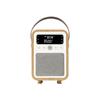 Radio portative dab - view quest - monty - bluetooth - 10 watt - chêne