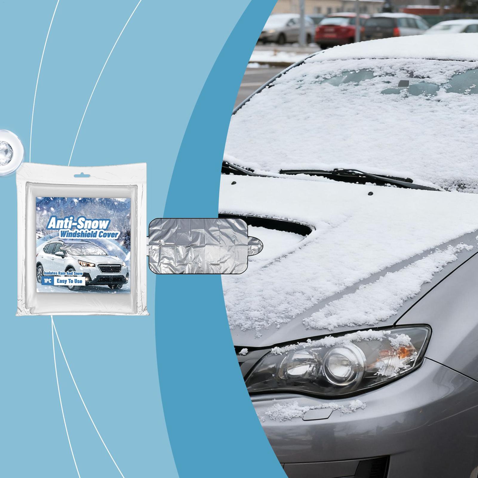 

Car Windshield Snow Cover Thickened Windproof Waterproof Auto Supplies Windshield Ice Protector Cover For SUVs All-Weather China Mainland