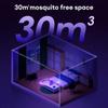 2025 Foldable Electric Mosquito Killer USB Rechargeable Fly Trap Mosquito Swatter Racket Insect Killer With UV Light Bug Zapper
