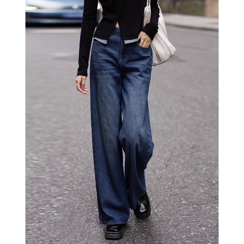 

Demana Cloud Cotton Retro Wide-Leg Women s Jeans S