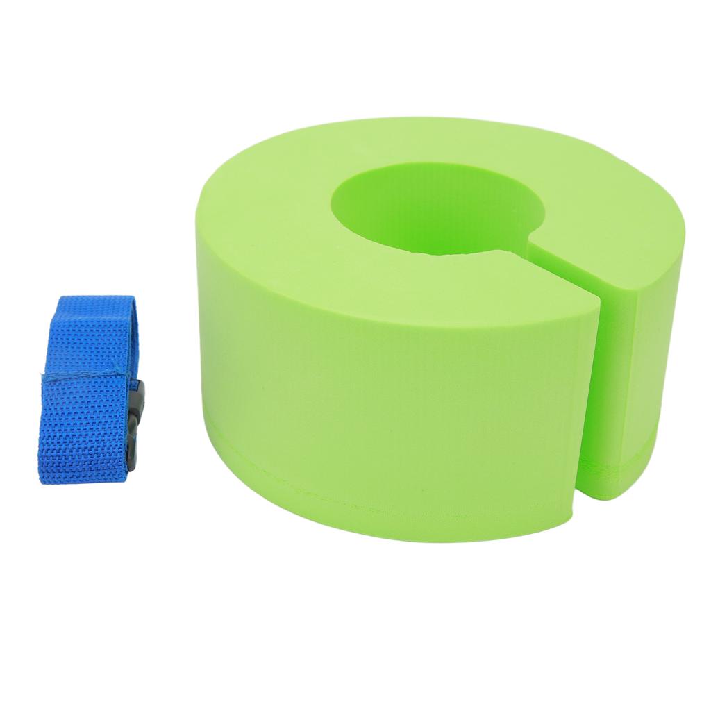 Swim Cuff Green Thicken Ankles Arms Float Swimming Cuff with Buckle for Swim Fitness Training