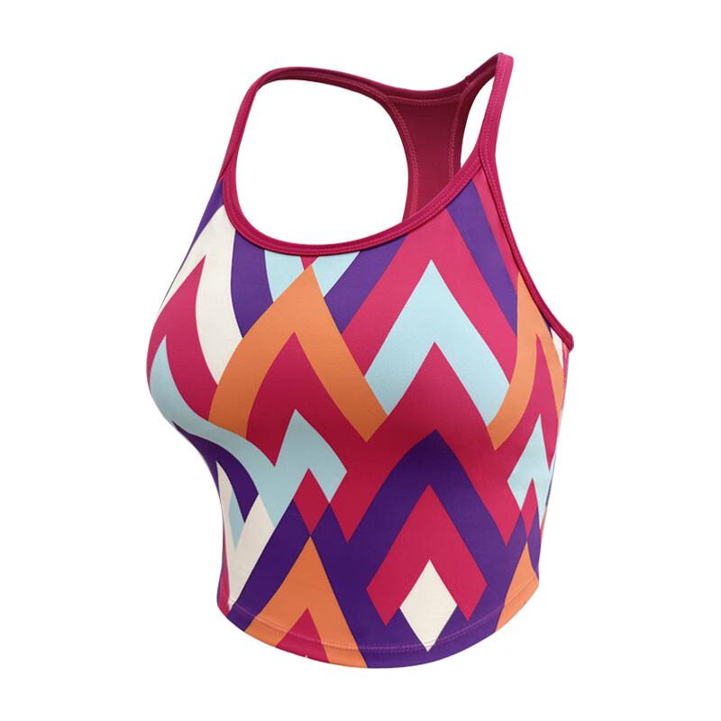 

Tangjun Women s Colorful Printed Yoga Sports Vest S-XL