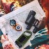 Solar Powered Hand Crank Flashlight Emergency LED Flashlight Survival Flashlight Quick Snap Carbiner Flashlight for