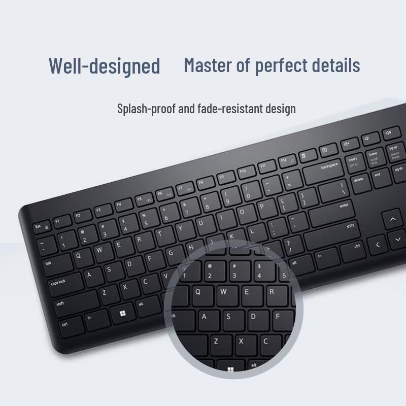 Dell KM3322W Wireless Keyboard and Mouse Combo