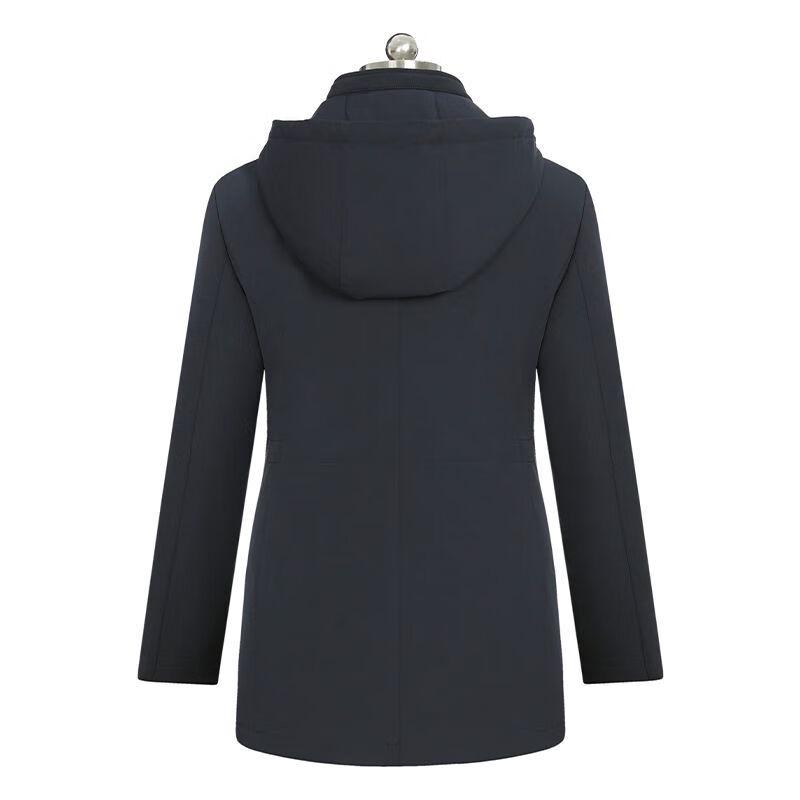 QiSuo Women's Winter Detachable Duck Down Puffer Jacket