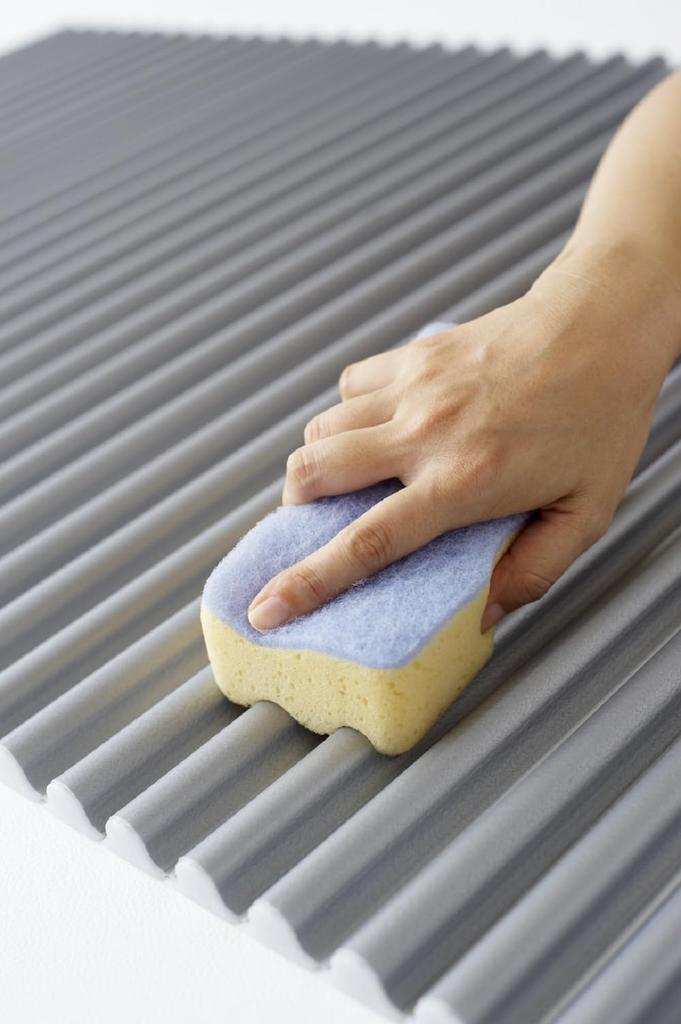 Topre Easy Wave Bathtub Lid, Shutter Type, 75 x 150 cm, Metallic Gray, Antibacterial, L15
