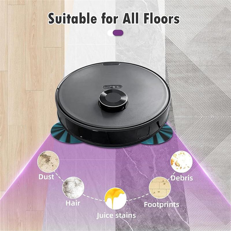 

Комплект для замены A65T для робота-пылесоса E20 Plus: Резиновая щетка, Подметающие кромку щетки, Hepa-фильтры, Насадки для швабры