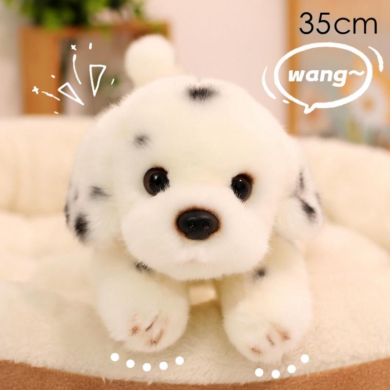 Simulatie Levensgetrouwe Hond Pluche Poppen Corgi Bulldog Pomeriaan Knuffeldier Zacht Dier Speelgoed Woondecoratie Kinder Verjaardagscadeau size as shown