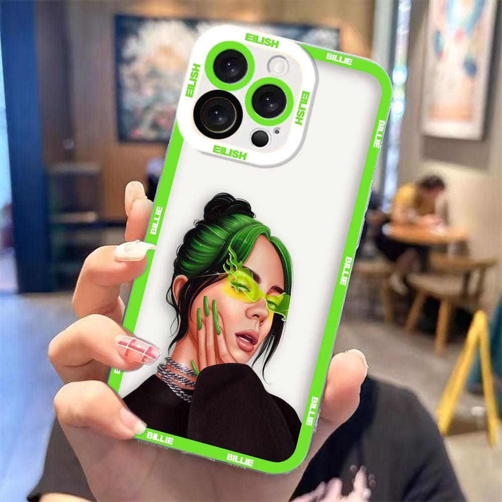 

Poster B-Billies E-Eilishs Clear Phone Case For Samsung A03S A03 A04 A05 A05S A06 A7 A12 A13 A14 A15 A16 NOTE 10 20 ULTRA Case Samsung A03