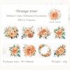 2m 1 Rolle PET Pflanze Blumen Klebeband Aufkleber Dekorative Collage Klebstoff Diy Scrapbooking Hand Made Masking Tape