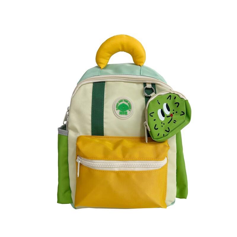 Kids' Large Capacity Patchwork Backpack