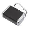 Ashtray Portable Mini Zinc Alloy Fireproof Delicate Ashtray Keychain with Buckle Lid