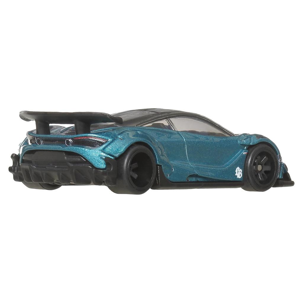 Hot Wheels Car Culture Silhouette Liberty Works McLaren 720S Vehicle Toy Miniature Car for Ages 3 and JBK47 Up, Green,