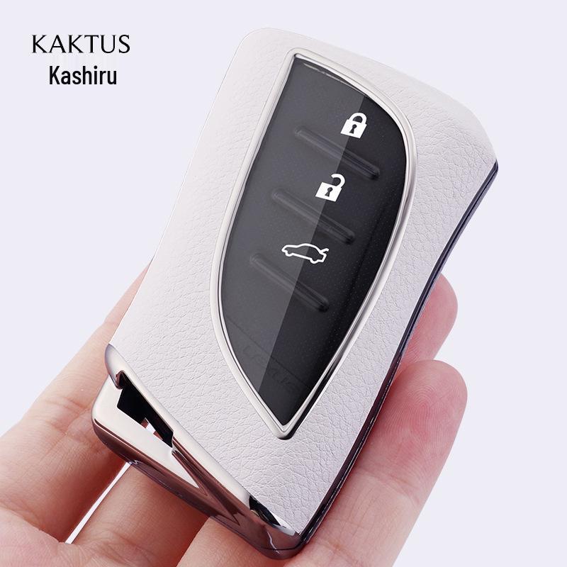 Lexus 18 ES/LS/LC/UX Key Case: Protective Cover with Chain Buckle