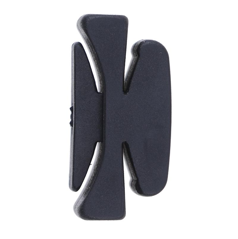 Süßes Gitarrenzubehör 1 Stück Schwarzer Gummi-Gitarrenplektrumhalter Zum Befestigen am Kopf