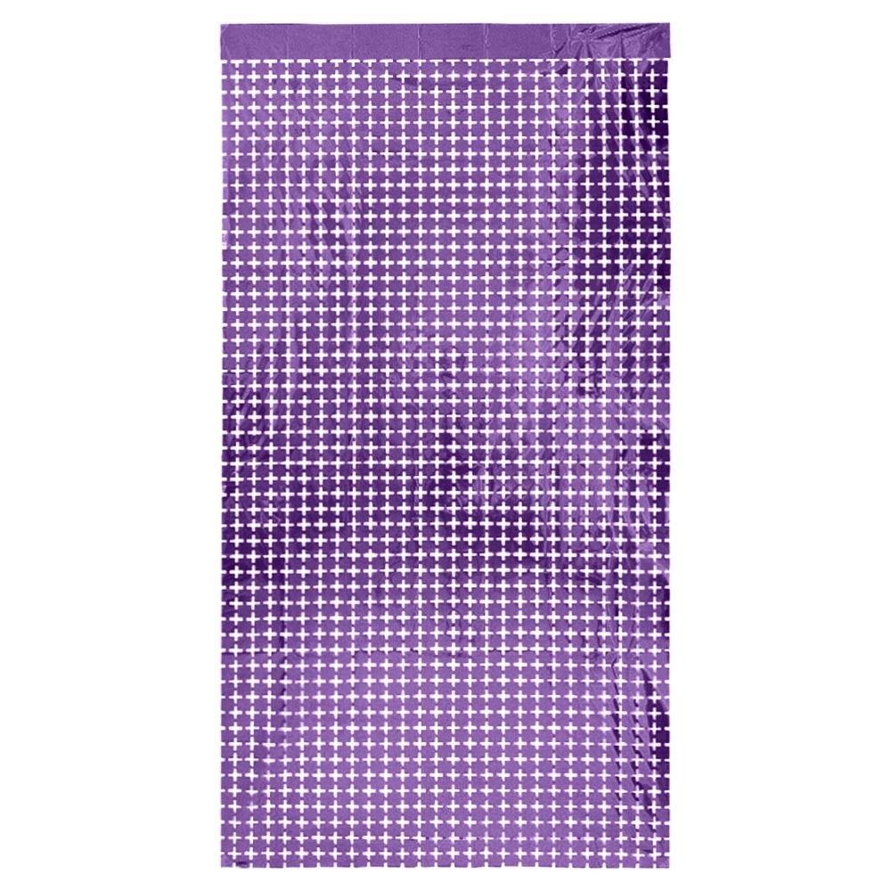 Square Shape Laser Curtain Small Size Background Decoration  Party Background