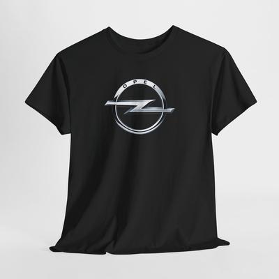 T-shirt Noir Opel – T-shirt Unisexe Marque de Voiture Européenne pour Homme ou Femme