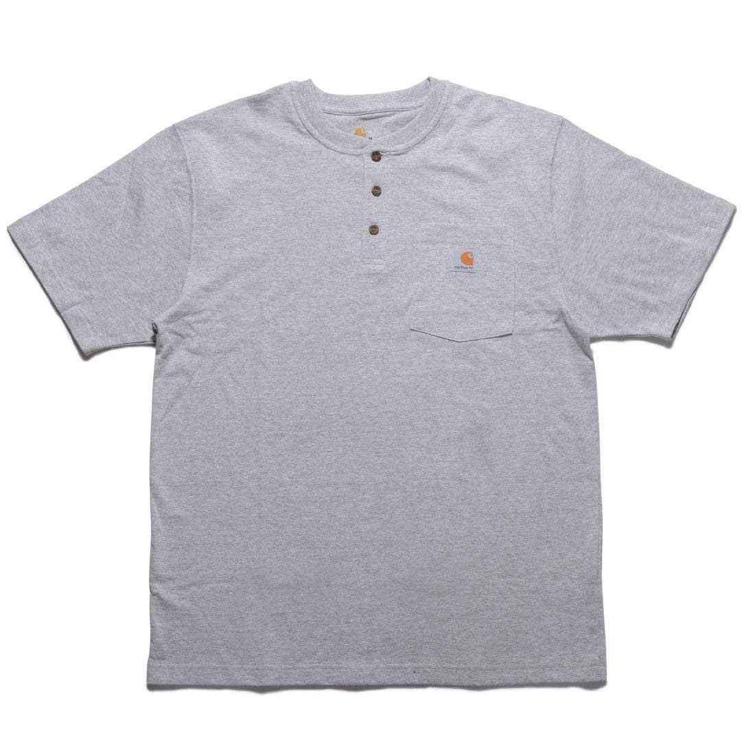 

Short Sleeve Workwear Pocket Short Sleeve Original Fit Heather Gray L [Carhartt] T-Shirt T-Shirt Men s 05. [Item]
