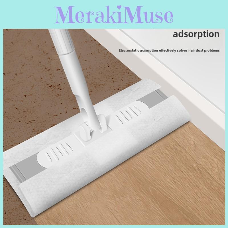 Floor Electrostatic Disposable Mop Rotating Dry Wet Cleaner Home Tool Cleaning