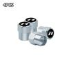 SVLHP1 4Pcs Car Logo Metal Wheel Tire Valve Stem Caps Accessories For Volkswagen VW GTI R Golf 5 7 6 4 Polo Tiguan Passat Jetta Lavida