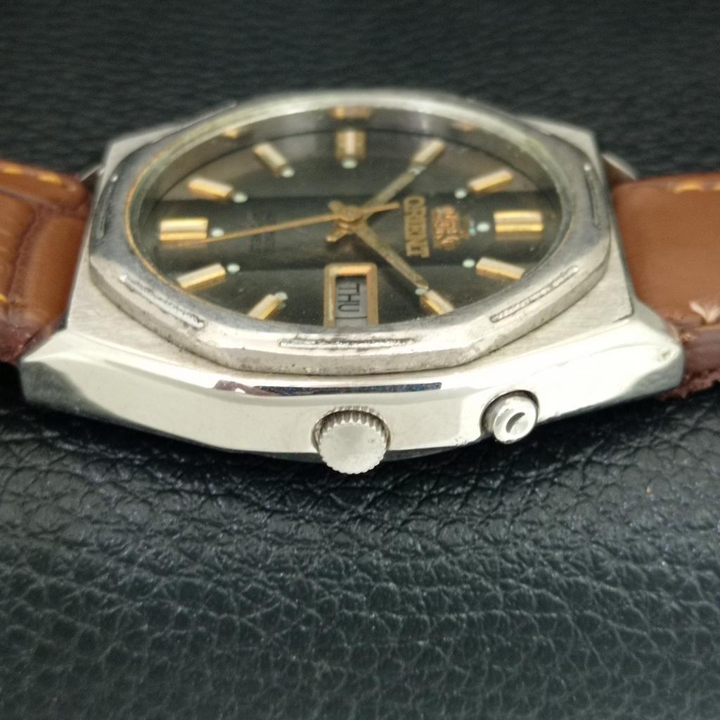Orient AUTOMATIC 46941 VINTAGE JAPAN MENS ORIGINAL DIAL WATCH A704890-1