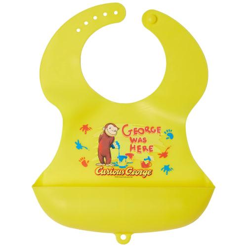 Skater Apron 1 Style Childrens Meal Apron Silicone Curious George 26 X 35cm