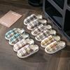 Autumn and Winter Cotton Slippers Warm Home Indoor Couple Thickened Plush Slippers