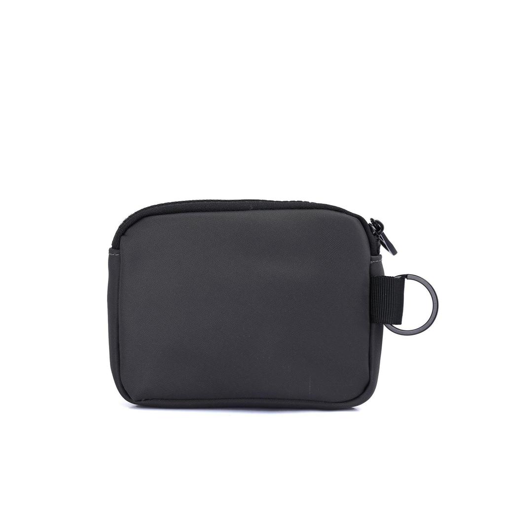 Unisex Oxford Cloth Coin Purse: Workwear Style Card Holder & Multifunctional Earphone Hanging Bag