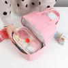 Double-Layer Portable Insulated Lunch Tote Bag