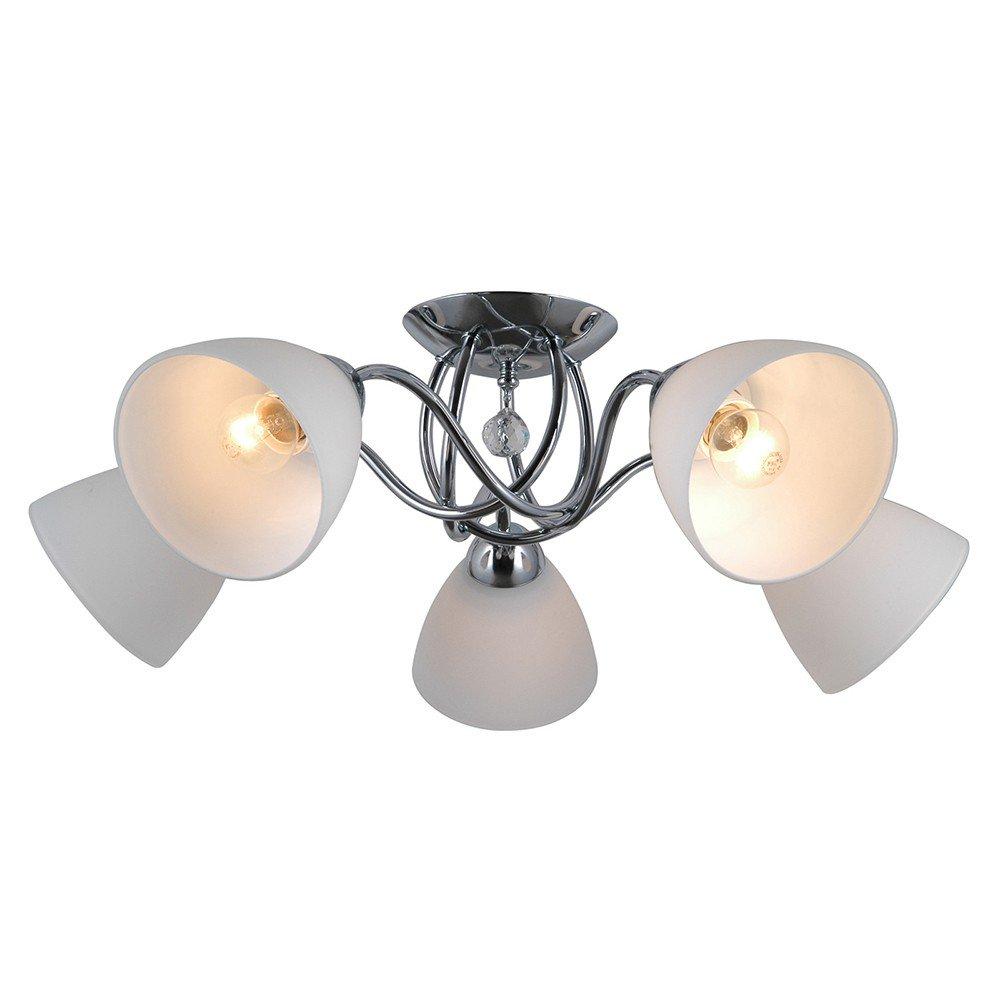 Lampa sufitowa Chrom LUGANO PND-5643-5 Italux