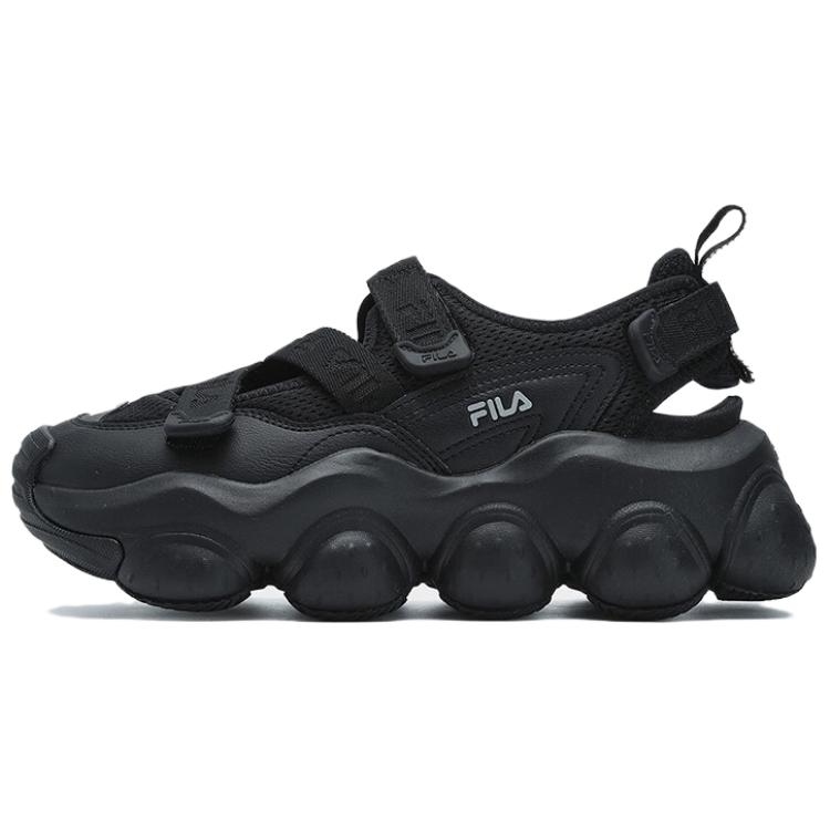 

Fila Fragola Клубничные туфли Модные Удобные Дышащие Сандалии на платформе Женские сандалии Черные F12W421402FBK 36