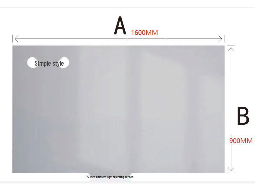 

Портативний складаний проекторний екран для вулиці