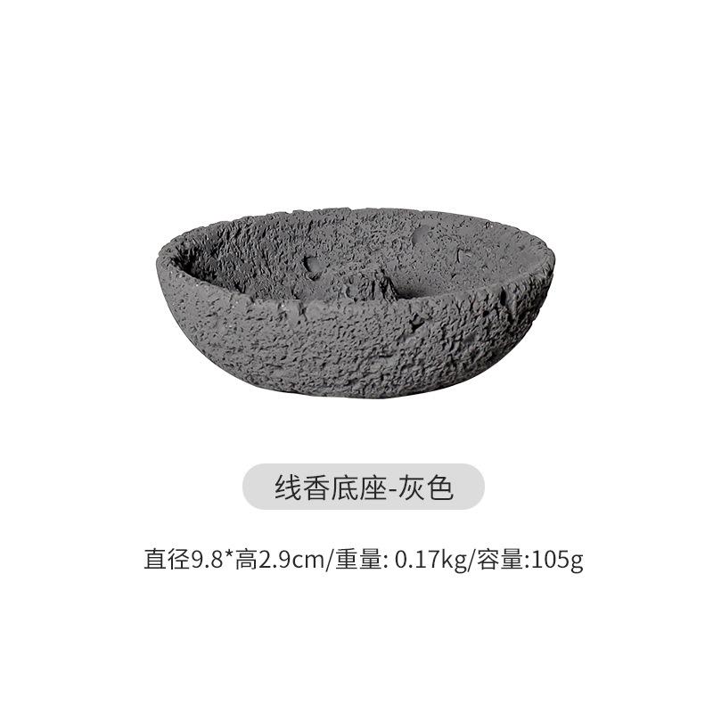 Handmade stone Incense Burner Suitable for Resin Sticks Cones charcoal Palo Santo Ideal for Meditation and Stylish Home Ambience