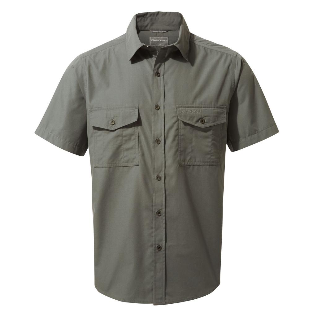 CRAGHOPPERS Mens Kiwi Short-Sleeved Shirt