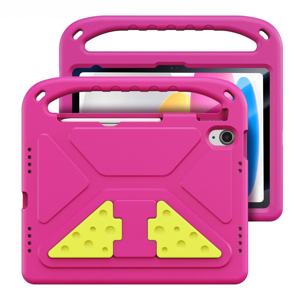 Case for iPad 10.9 (2022) - Pink, Shockproof, With Stand