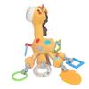 Baby Comfort Toy Giraffe Hanging Toy Colorful Plush Animal Pendant for Newborn Stroller Bed