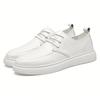 Marke Herren Echte Lederschuhe Lässige Leder Flache Designer Vulkanisierte Schuhe Britischer Stil Dicke Sohle Bequeme Lauf-Sneakers