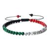 Fashionable Watermelon Cotton Hand Rope Portable Bracelet Sturdy Wristband Jewelry Accessory for Outdoor Activities