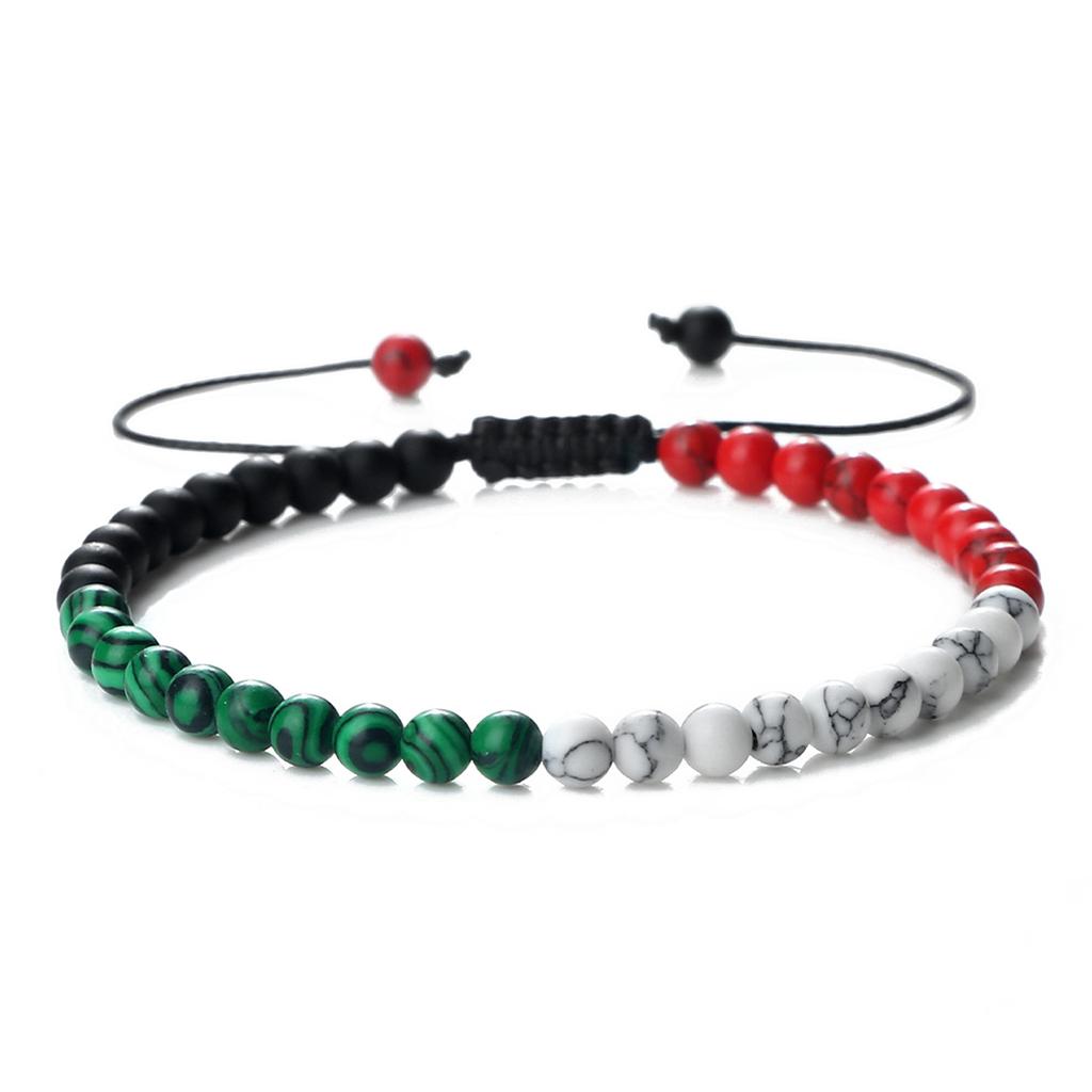 Fashionable Watermelon Cotton Hand Rope Portable Bracelet Sturdy Wristband Jewelry Accessory for Outdoor Activities