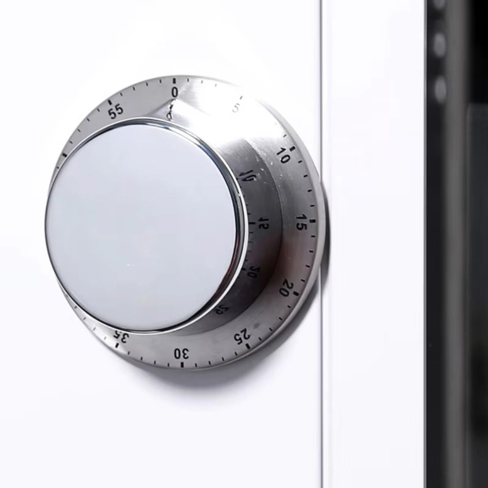 Stainless Steel Kitchen Timer Strong Magnetic Base Countdown Timer Alarm Clock  Learning