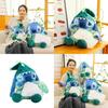 Plyšová hračka Stitch Dinosaurus s výplní z PP bavlny pro pohodlný spánek a mazlení