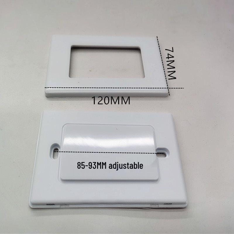 120x120 PVC Junction Box | Large Embedded Electrical Switch Box