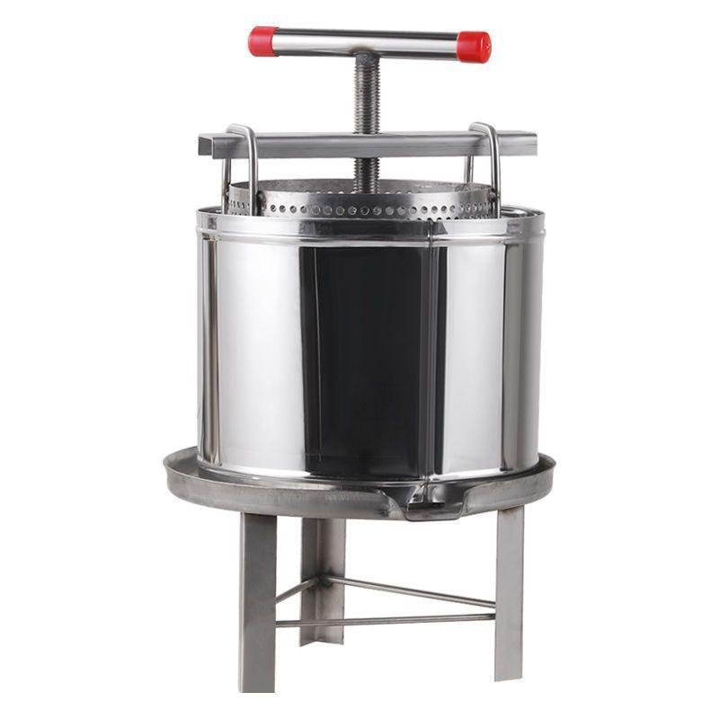 Stainless Steel Small Household Honey Wax Press & Juicer.