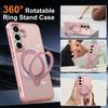 For Samsung Galaxy S26+ Magnetic Case Kickstand TPU PC Shockproof Phone Back Cover