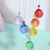 Hanging Crystal Wind Chime Pendant DIY Crafts Rainbow Catcher  Window Garden Ornaments